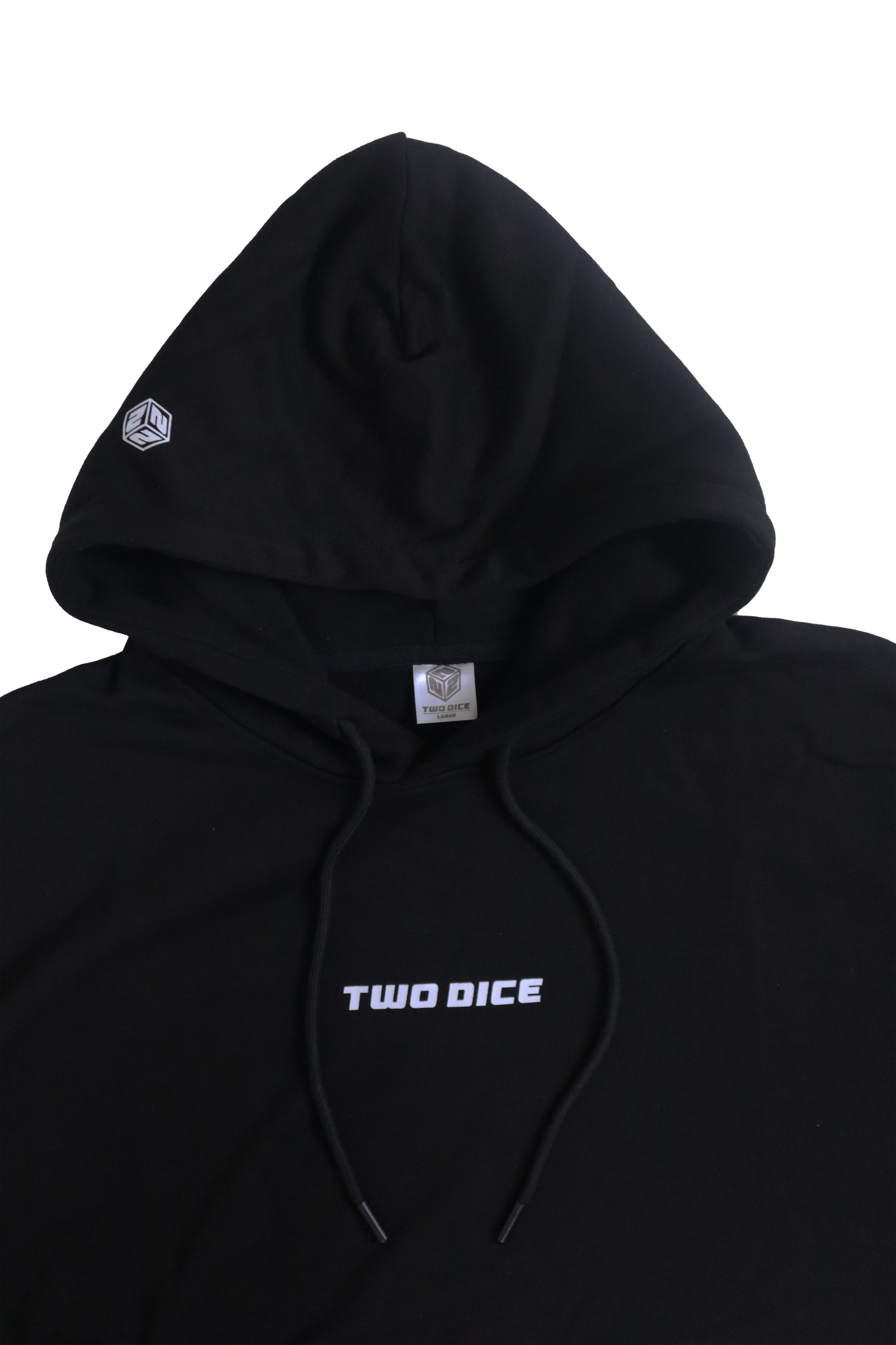 BOX FIT HOODIE - BLACK