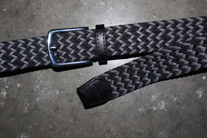 BRAIDED BELT - GRAPHITE
