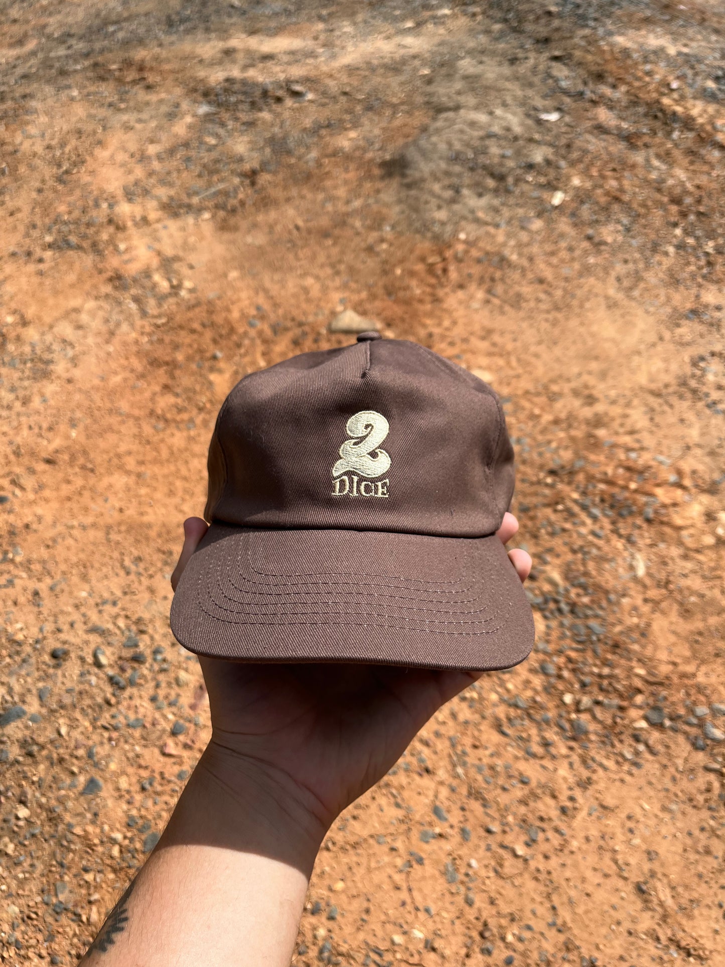 '2' HAT - OG BROWN
