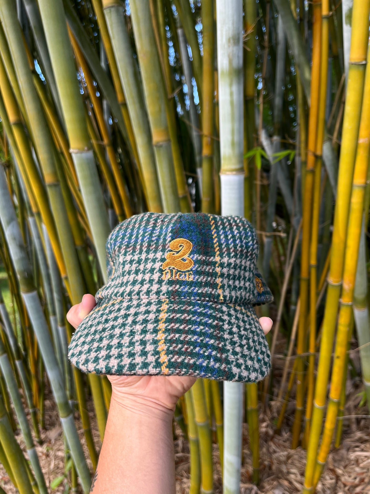 '2' HAT - GRANDPA PLAID