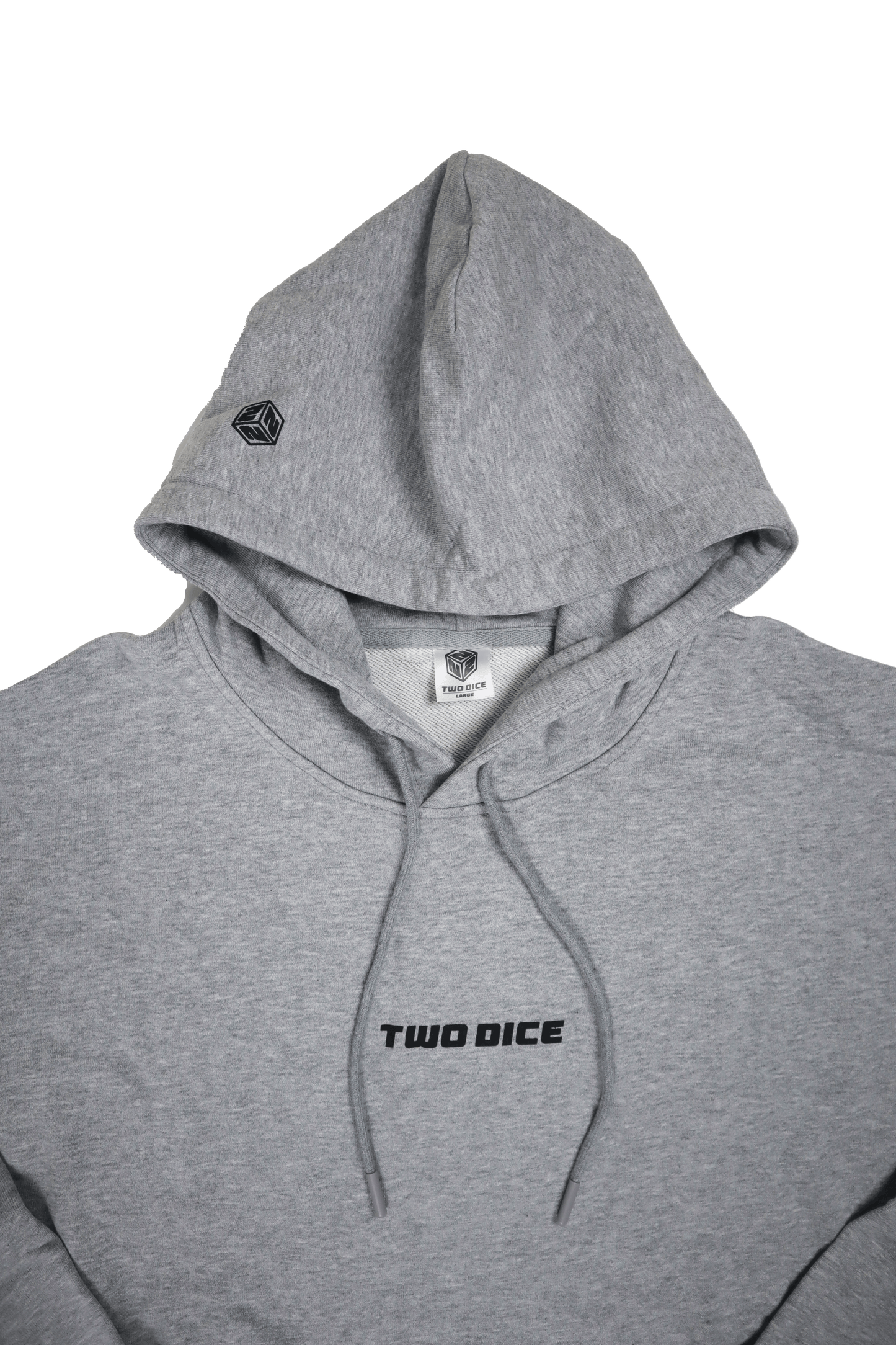 BOX FIT HOODIE - GREY