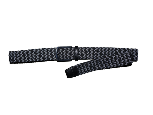 BRAIDED BELT - GRAPHITE