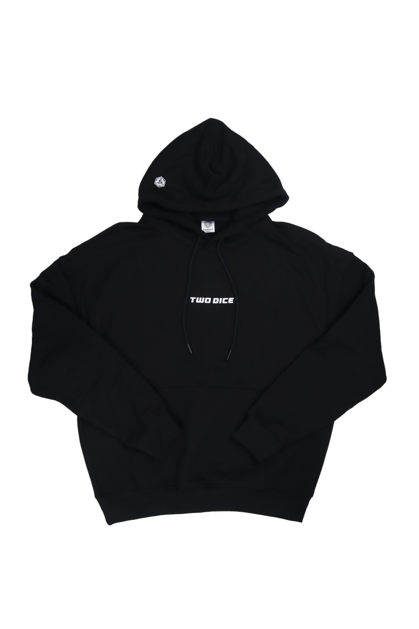 BOX FIT HOODIE - BLACK